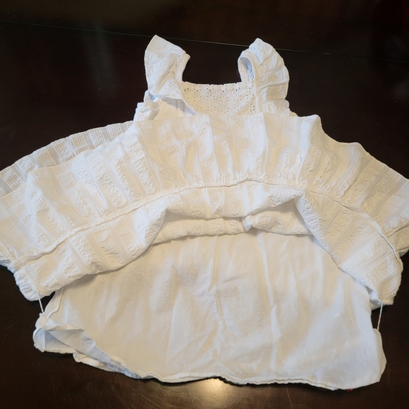 Cat and Jack White Eyelet Sundress - Picture 7 of 7